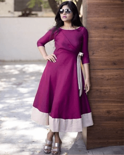 kurti type frock